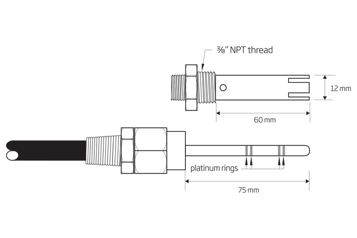 HI7639 conductivity probe