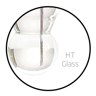 high temperature glass